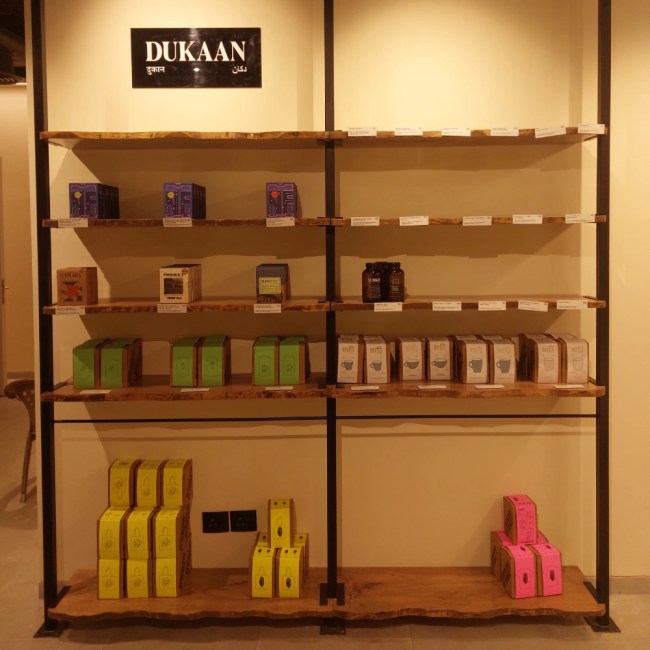 Subko coffee space at MuSo experiential museum, Mumbai — interior design by Bricolage Bombay (view 4)