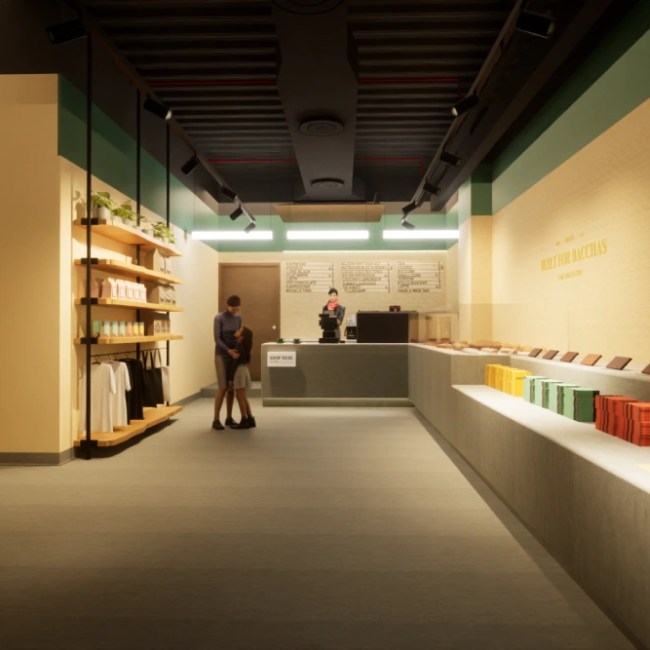 Subko coffee space at MuSo experiential museum, Mumbai — interior design by Bricolage Bombay (view 7)