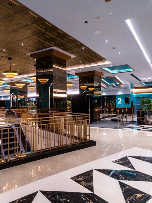 INOX Prism cinema — cinema and multiplex interior design by Bricolage Bombay