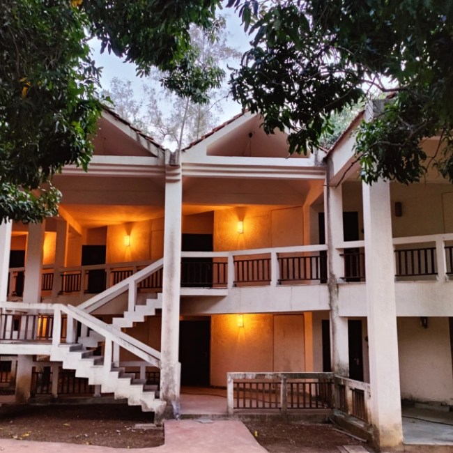 Hotel rooms at Avhyay resort — hospitality interior design by Bricolage Bombay (view 3)
