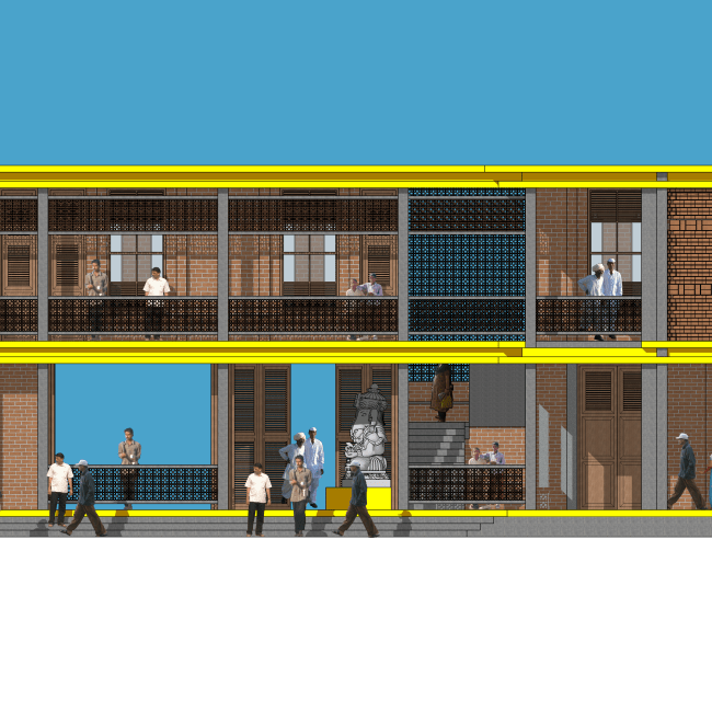 Bricolage Bombay - East Facade - Architecture Interior Design