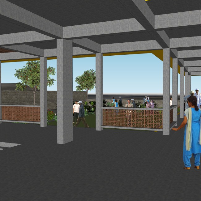 Bricolage Bombay - View from the kitchen - Architecture Interior Design
